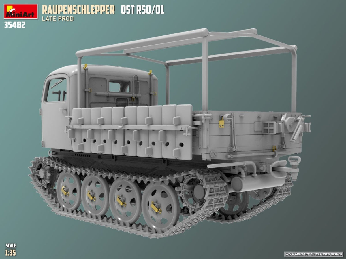 MiniArt 35482 Raupenschlepper Ost RSO/01. Late Prod 1/35 – zdjęcie 4