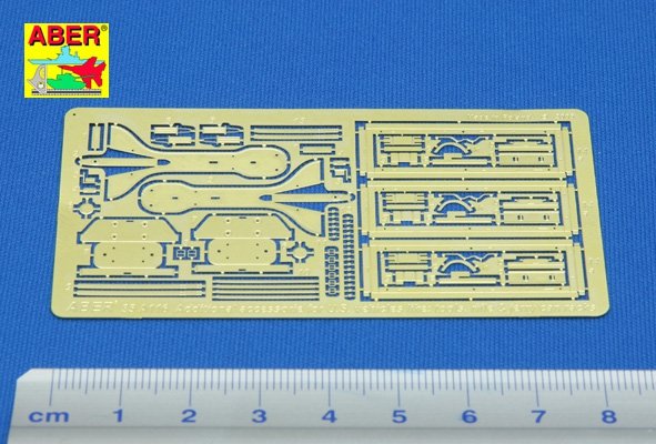 Aber 35A116 Additional accessories for US vehicles like: tools, rifle and jerry can racks (1/35) – image 2