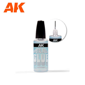 AK Interactive AK9323 CRYSTAL MAGIC GLUE / Klej do części przezroczystych 30ml – zdjęcie 2