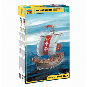 Zvezda 9018 Hansa Kogge 1/72 – image 2