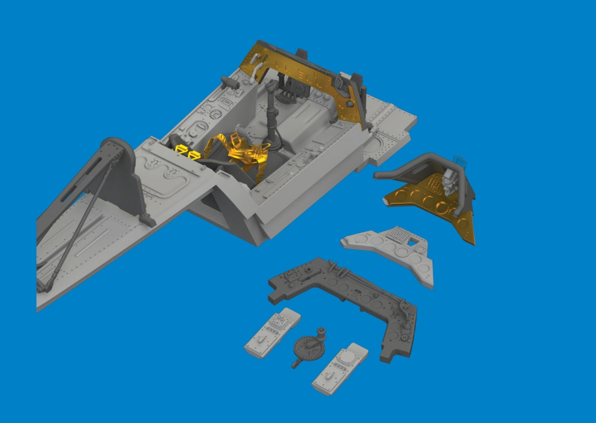 Eduard 6481103 Fw 190A-3 cockpit PRINT EDUARD 1/48 – zdjęcie 2