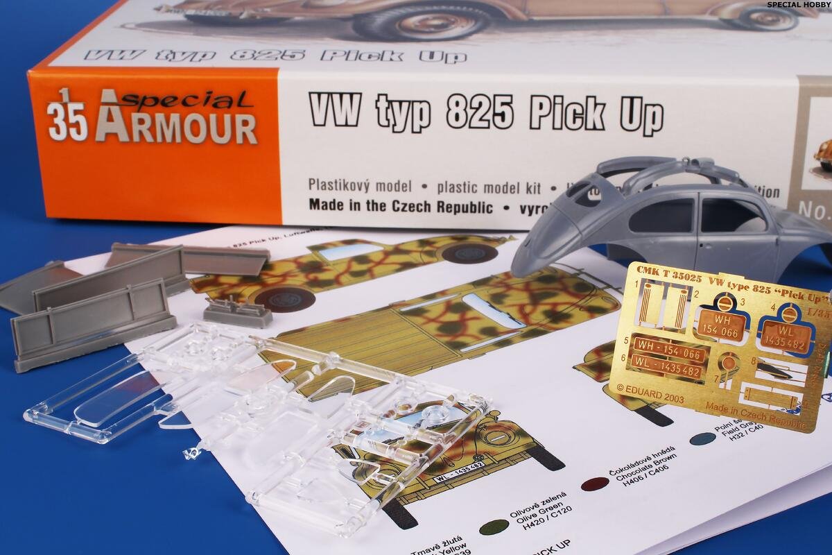 Special Armour 35007 VW type 825 &amp;quot;Pick Up&amp;quot; 1/35 – zdjęcie 8