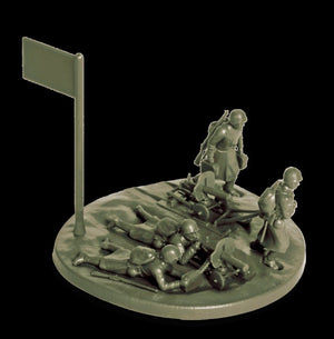 Mitrailleuse soviétique Zvezda 6220 avec équipage (uniforme d&amp;#39;hiver) 1/72 – image 4