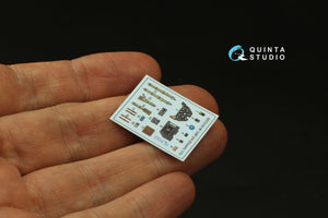 Quinta Studio QD72102 BF 109F-2/4 3D-Printed &amp;amp; coloured Interior on decal paper (Eduard) 1/72 – zdjęcie 5