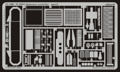 Eduard 35580 M-1025 exterior 1/35 Academy – zdjęcie 2