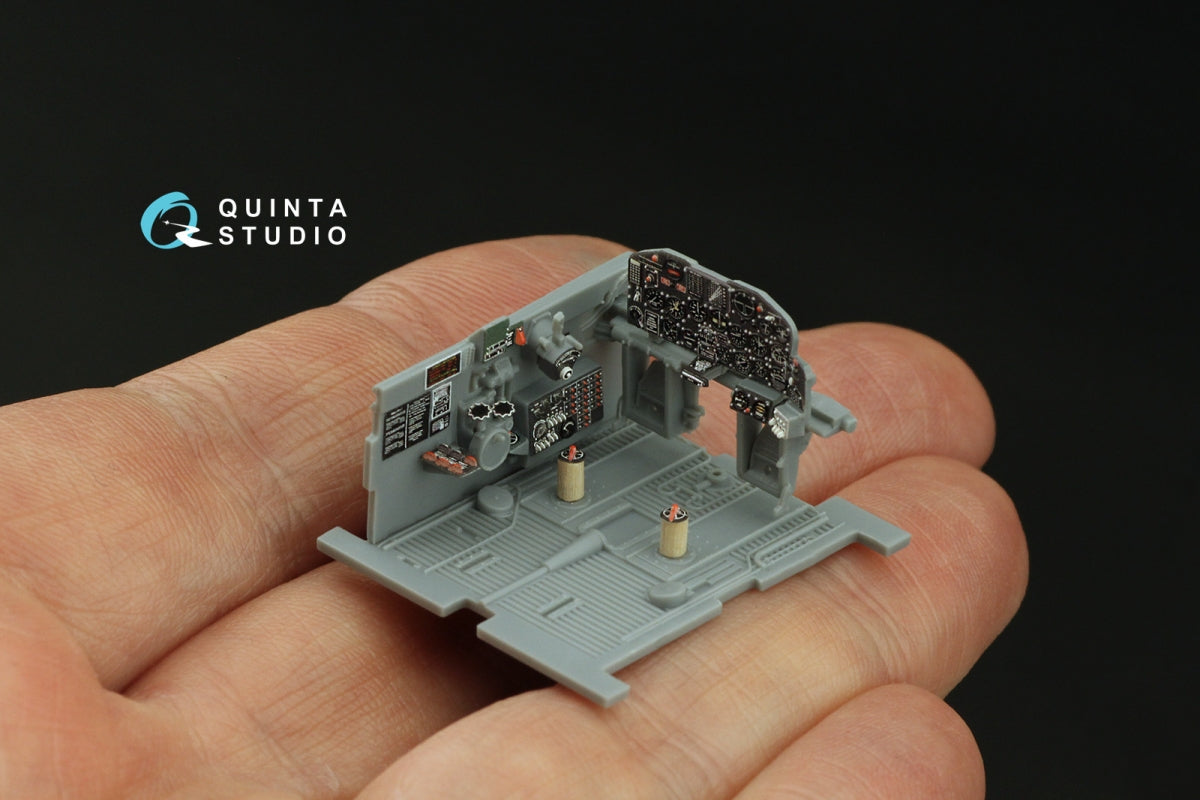 Quinta Studio QD48434 P-47D-25 Thunderbolt 3D-Printed colored Interior on decal paper (Miniart) 1/48 – image 9