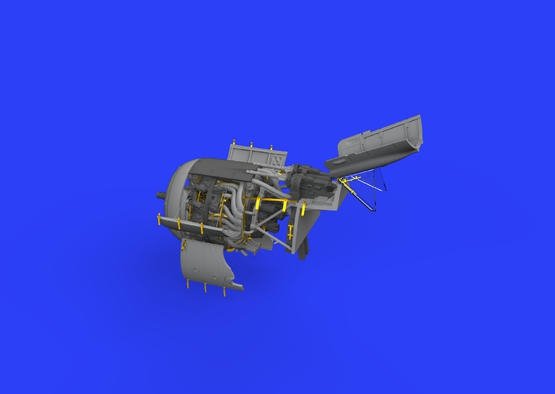 Eduard 648440 Fw 190A-8/ R2 engine &amp;amp; fuselage guns 1/48 EDUARD – image 2