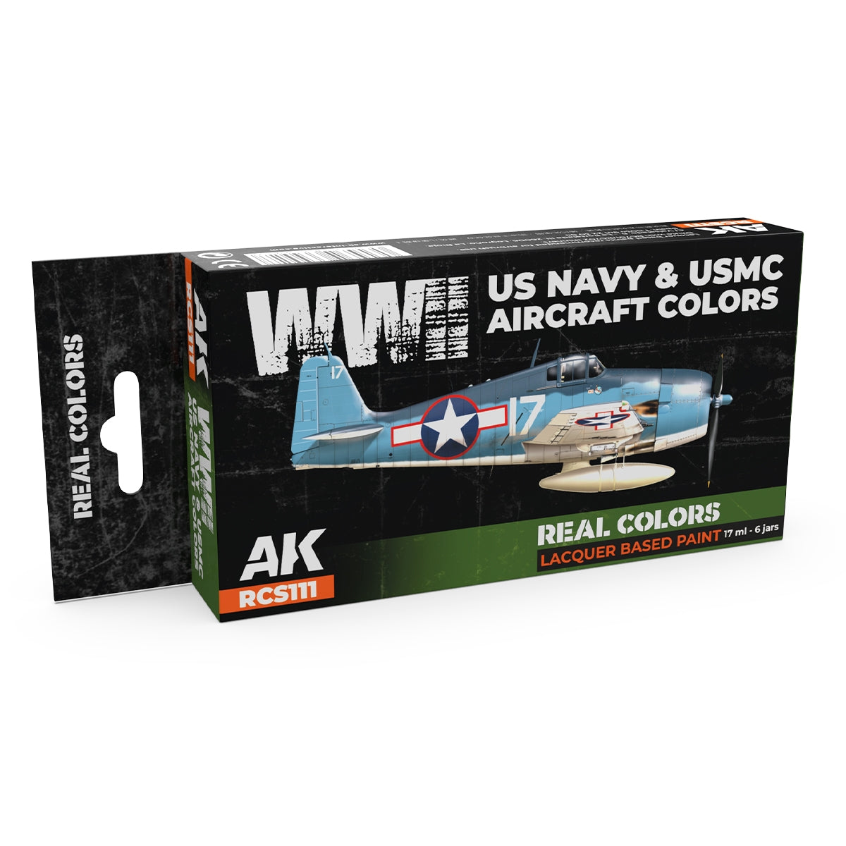 AK Interactive RCS111 WWII US Navy & USMC Aircraft Colors 6x17ml