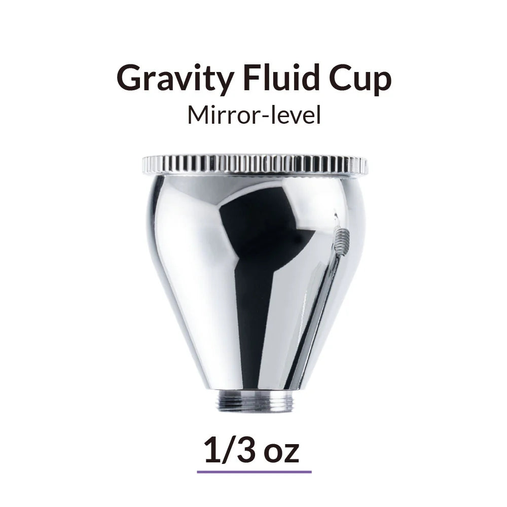 Gaahleri 41000 10 ml Ultra Mirror-Level Gravity Fluid Airbrush Cup