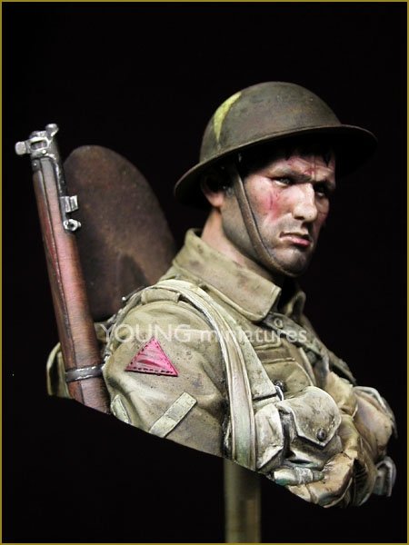 Young Miniatures YM1837 British Infantryman Somme 1916 1/10 – zdjęcie 2