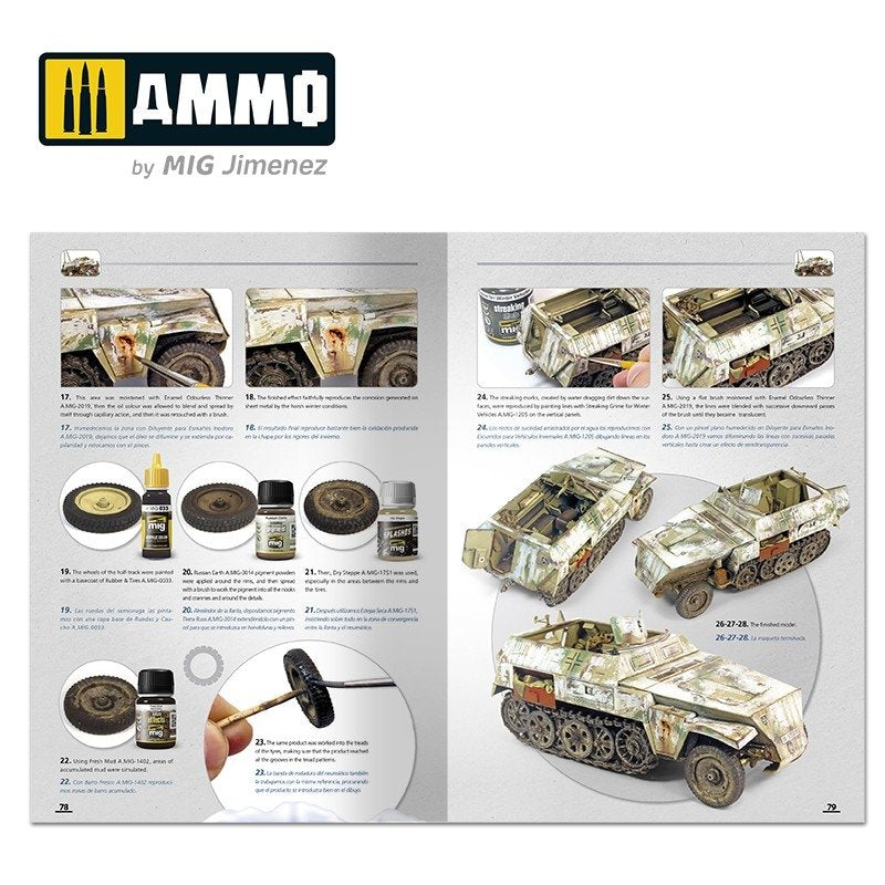 Ammo of Mig 6039 How to Paint Winter WWII German Tanks Multilingüal (Eng - Spa) – immagine 8