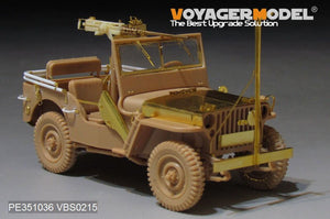 Voyager Model PE351036 WWII US Jeep Willys MB upgrade set（For MENG VS-011）1/35 – image 3
