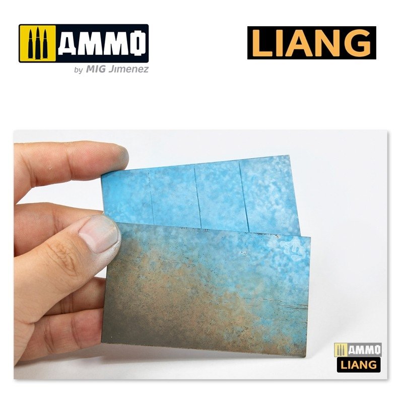 Liang 0001 Weathering Airbursh Stencils – zdjęcie 6