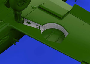 Eduard 672323 Bf 109F/ G wheel bays angular PRINT EDUARD 1/72 – zdjęcie 3