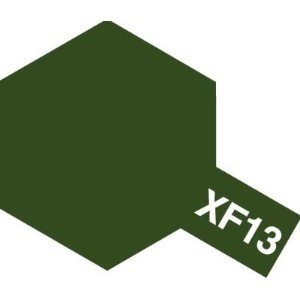 Tamiya XF13 J.A. Green (81713) Acrylic paint 10ml – zdjęcie 2