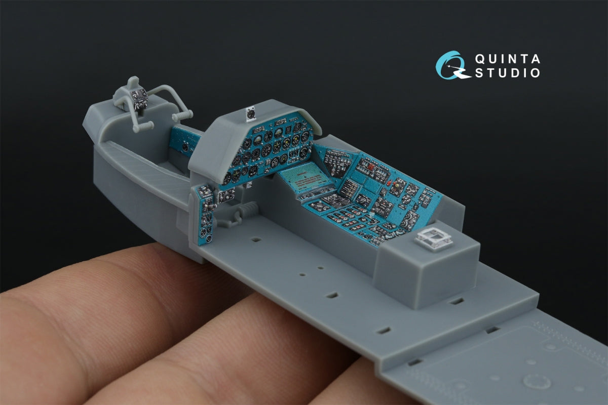 Quinta Studio QD48570 Mi-24A 3D-Printed &amp;amp; colored Interior on decal paper (Trumpeter) 1/48 – image 13