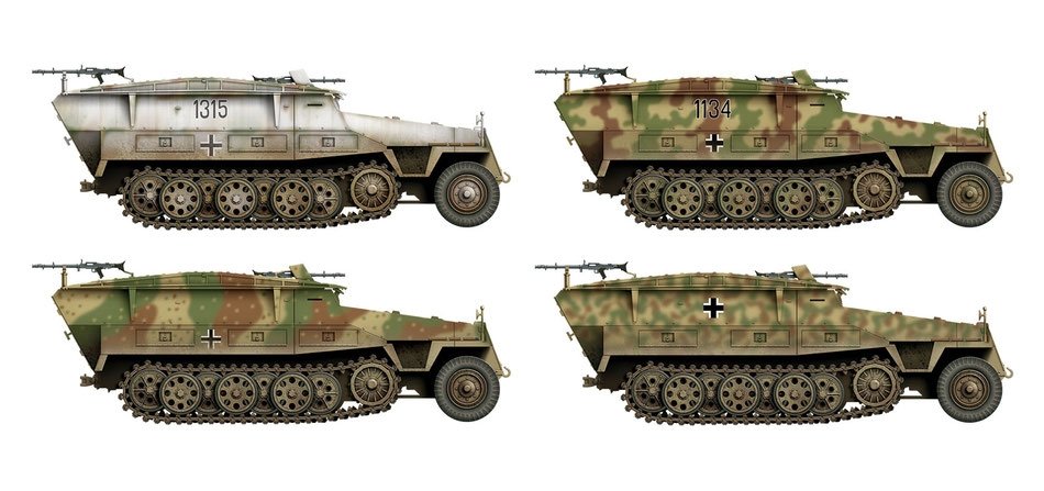 Das Werk DW35030 mtl.Pi.Pzwg. Sd.Kfz.251/7 1/35 – zdjęcie 3