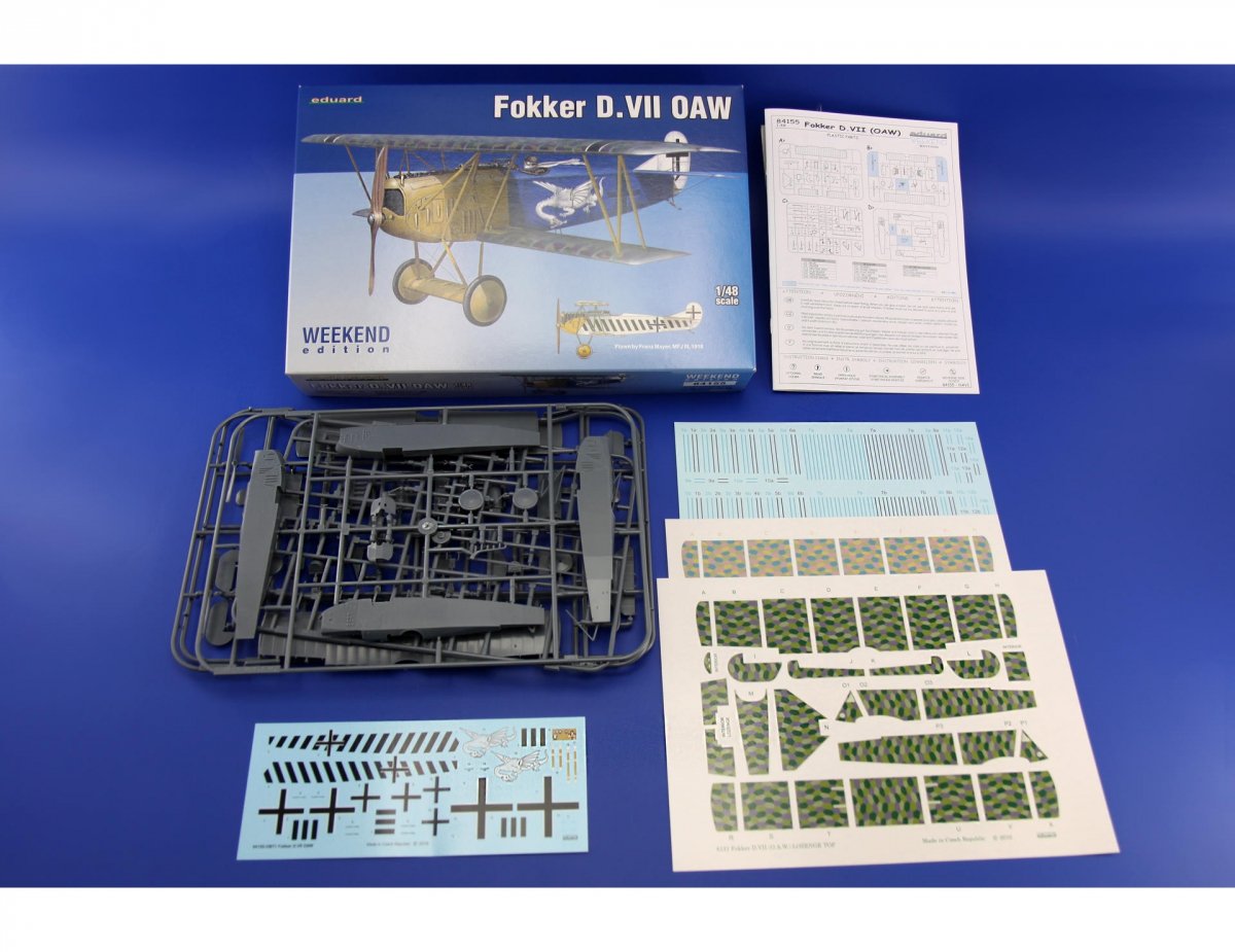 Eduard 84155 Fokker D. VII OAW 1/48 – image 2