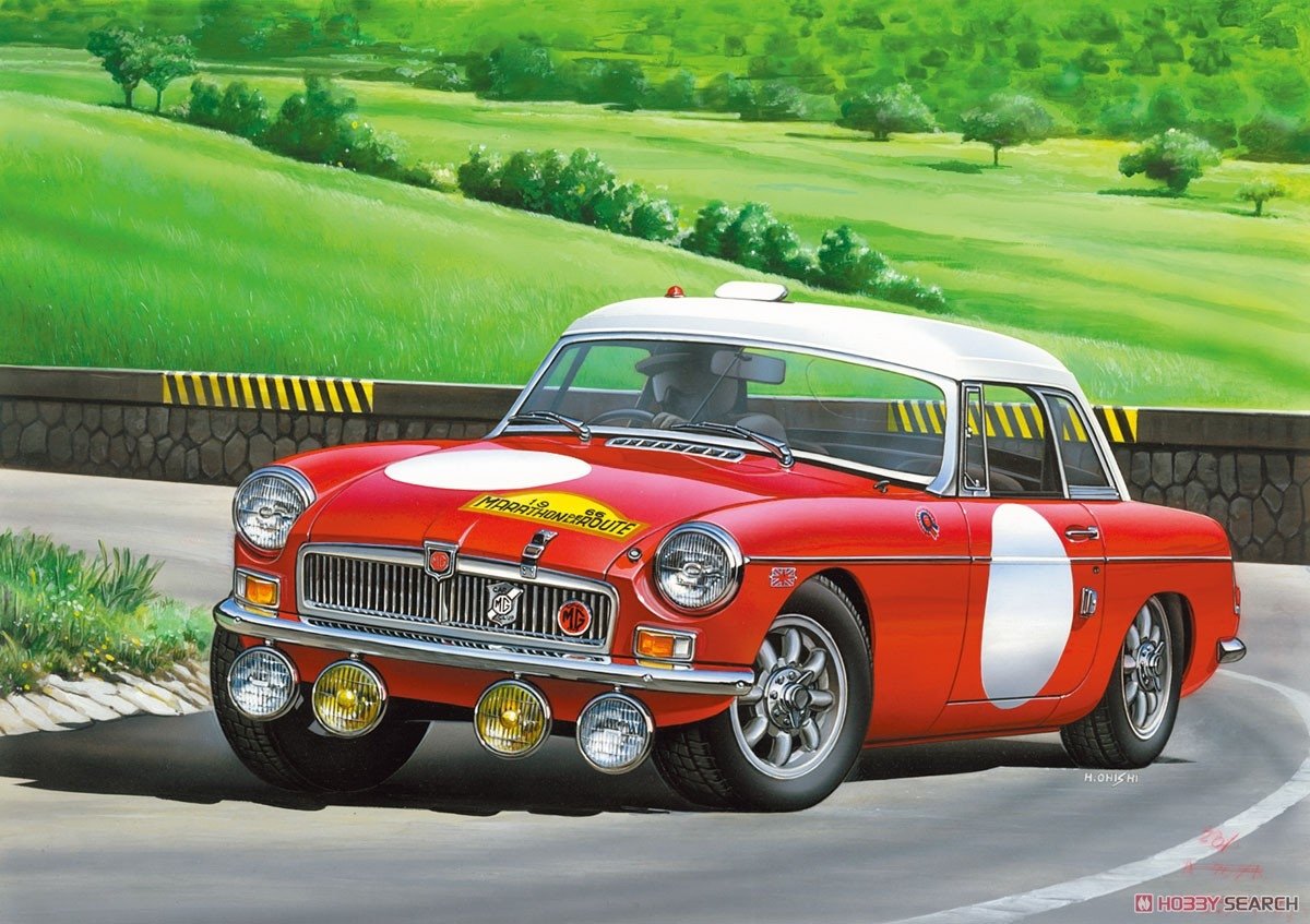 Aoshima 06126 MGB G/HM4 &amp;#39;66 1/24 – image 3