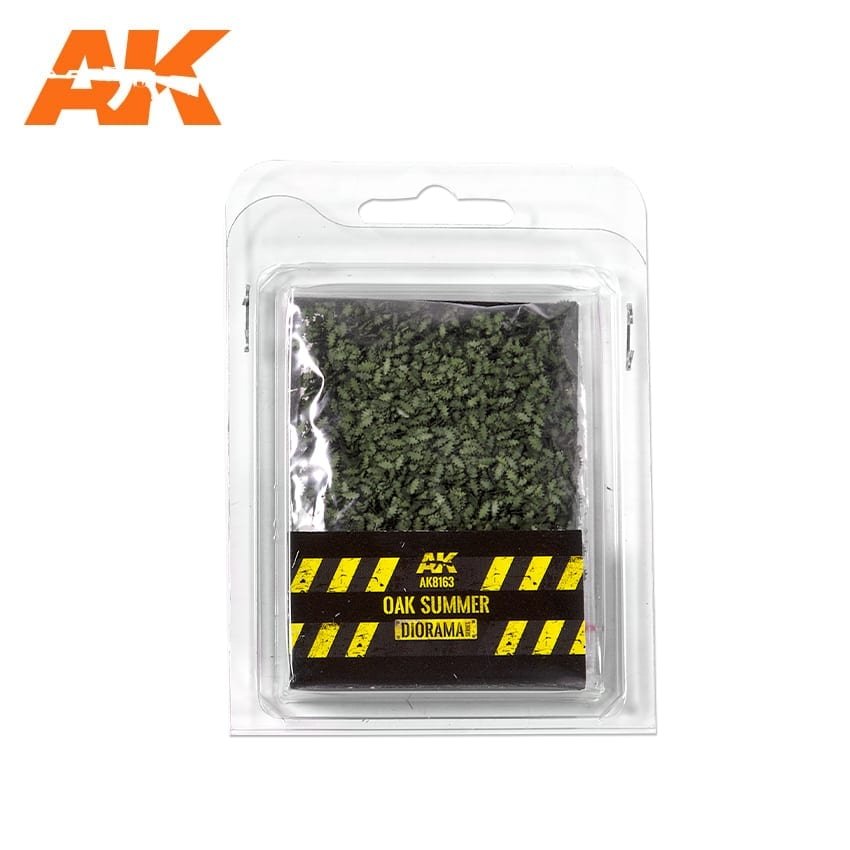 AK Interactive AK8163 OAK SUMMER LEAVES 75MM / 90MM 1/32 1/35