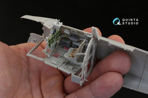 Quinta Studio QD32025 A6M2b (Nakajima prod.) 3D-Printed &amp;amp; coloured Interior on decal paper (for Tamiya kit) 1/32 – zdjęcie 5