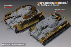 Voyager Model PE351042 WWII German Pz.Kpfw.IV Ausf.F2 Basic For Border BT-003 1/35 – zdjęcie 19