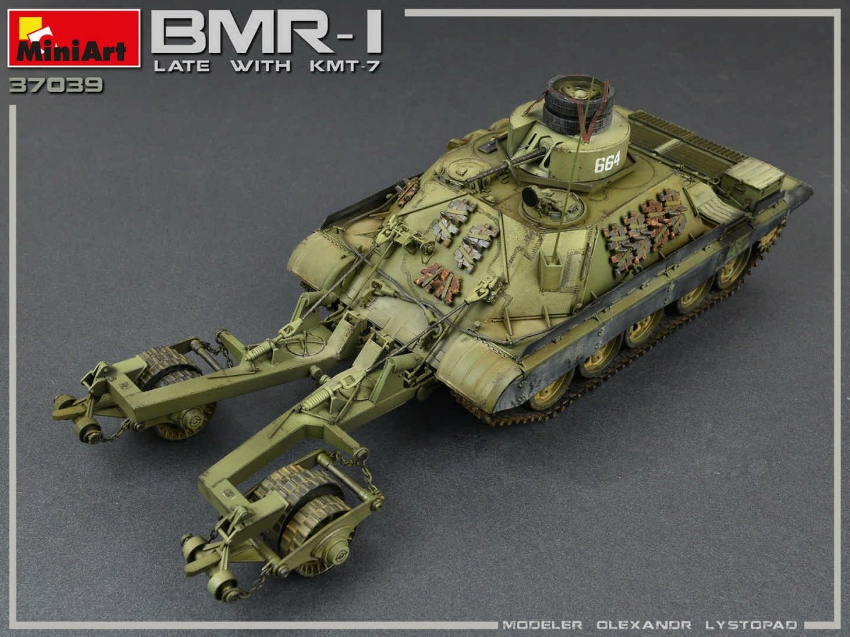 MiniArt 37039 BMR-1 Late Mod. with KMT-7 1/35 – zdjęcie 5