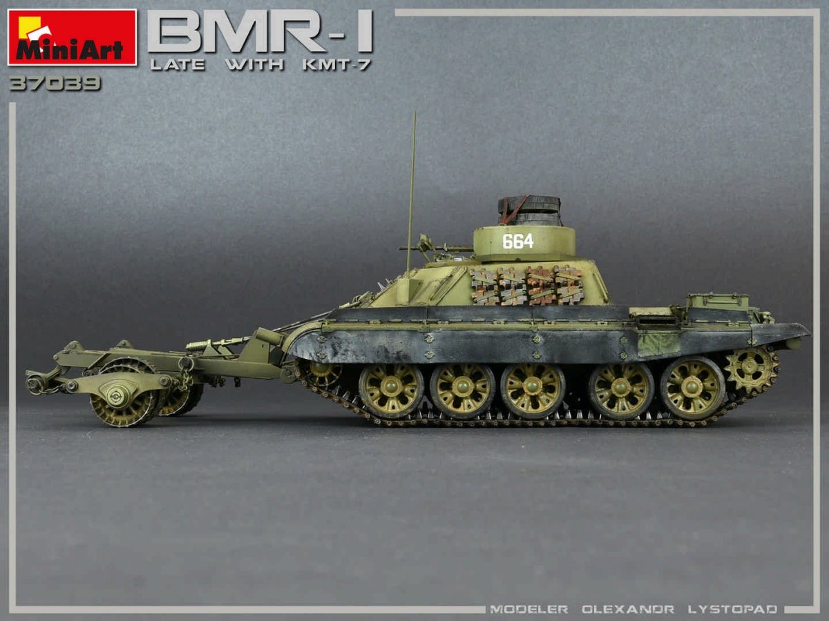 MiniArt 37039 BMR-1 Late Mod. with KMT-7 1/35 – zdjęcie 6