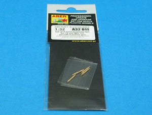 Aber A32011 Set of 4 barrel tips for German 13 mm MG 131 aircraft machine gun 1/32 – zdjęcie 3