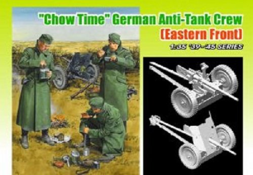 Dragon 6697 Chow Time German Anti-Tank Gun Crew (Eastern Front) 1/35 – zdjęcie 2