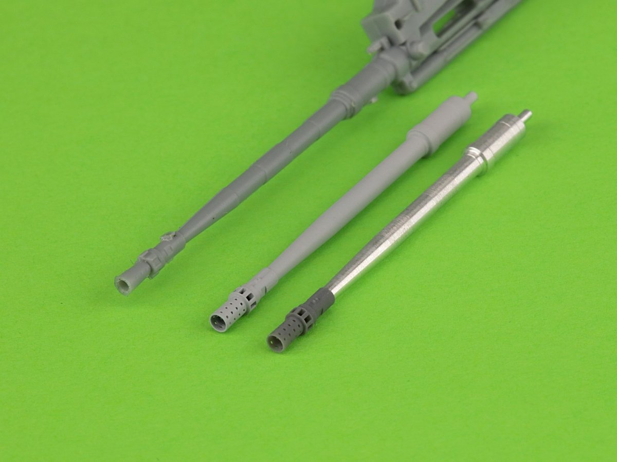 Master GM-35-046 PzKpfw II Ausf. a–F - 2cm KwK30 L/55 &amp;amp; MG-34 gun barrels (for IBG, Dragon and other kits) 1/35 – zdjęcie 5