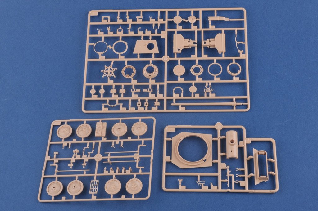 Hobby Boss 84506 German Sd.Kfz.171 PzKpfw Ausf A w/ Zimmerit 1/35 – zdjęcie 9