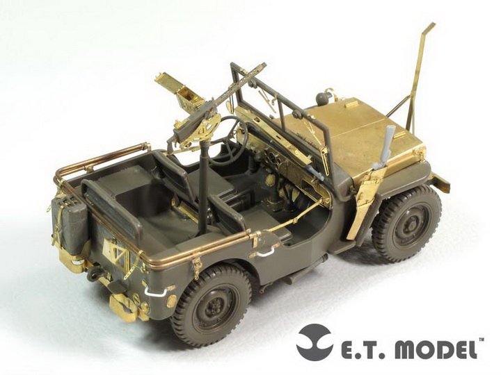 E.T. Model E35-126 WWII U.S. Willys MB Jeep (For TAMIYA 35219) 1/35 – zdjęcie 5