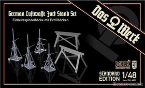 Das Werk DW4801 German Luftwaffe Jack Stand Set - Standard Edition 1/48 – image 4