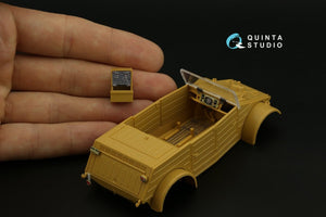 Quinta Studio QD35055 Kubelwagen type 82 3D-Printed &amp;amp; colored Interior on decal paper (Italeri) 1/35 – image 3