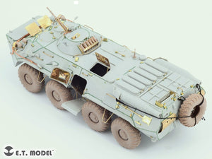 ET Model P35-120 Russian BTR-80/80A APC Sagged wheels (Wide) For TRUMPETER Kit 1/35 – image 8