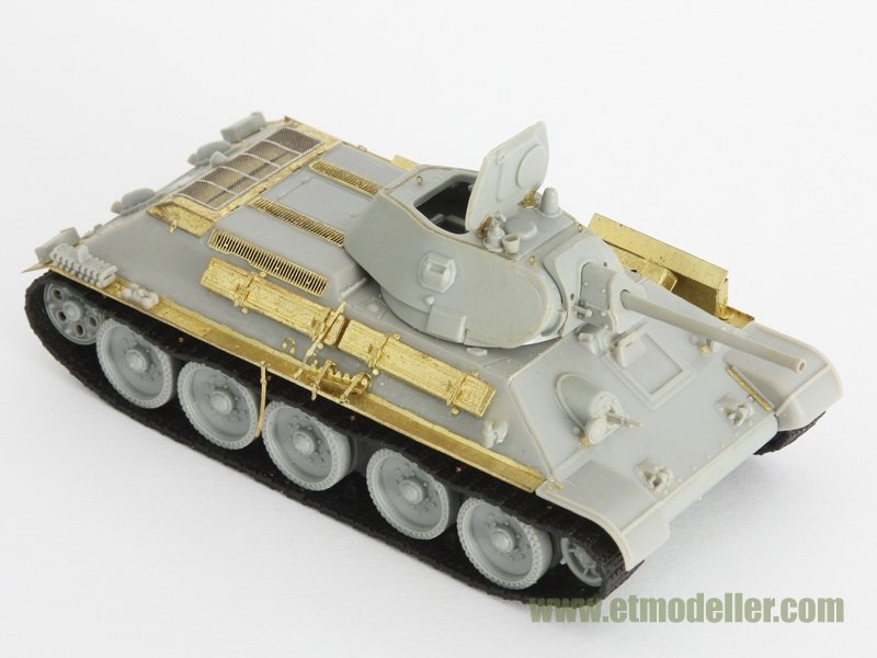 E.T. Model E72-005 WWII Soviet T-34/76 Mod.1941 For DRAGON Kit 1/72 – zdjęcie 6