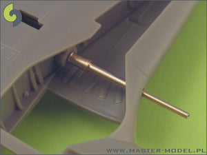 Master AM-48-017 Fw 190 A2 - A5 armament set (MG 17 barrel tips, MG FF barrels, MG 151 barrels in fairings) &amp;amp; Pitot Tube 1/48 – immagine 2
