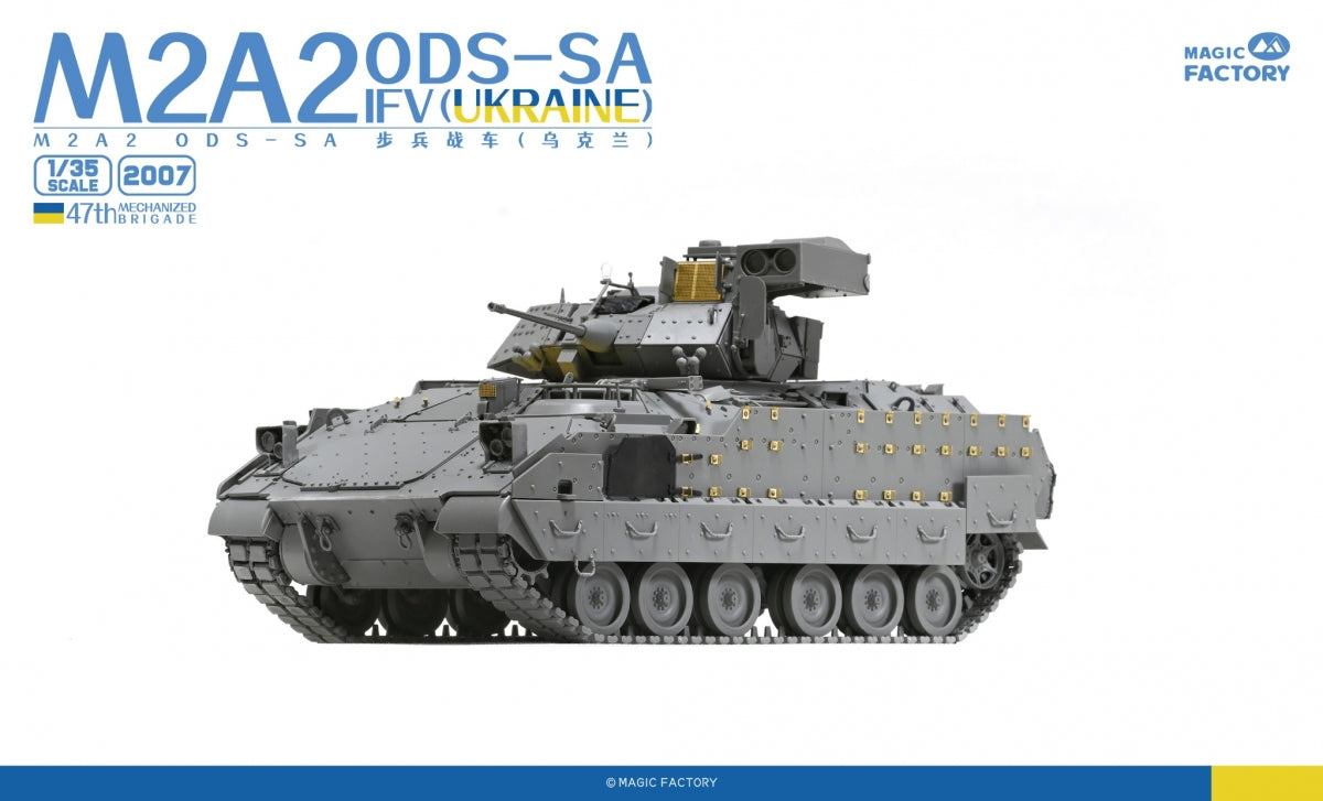 Magic Factory 2007 M2A2 ODS-SA IFV in Ukrainian Service (47th Mechanized Brigade) 1/35 – Bild 7
