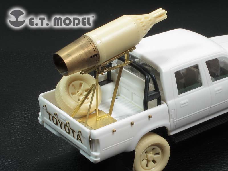 E.T. Model E35-154 Modern Pick-up with Rocket Launcher (For Meng VS-001) 1/35 – zdjęcie 5