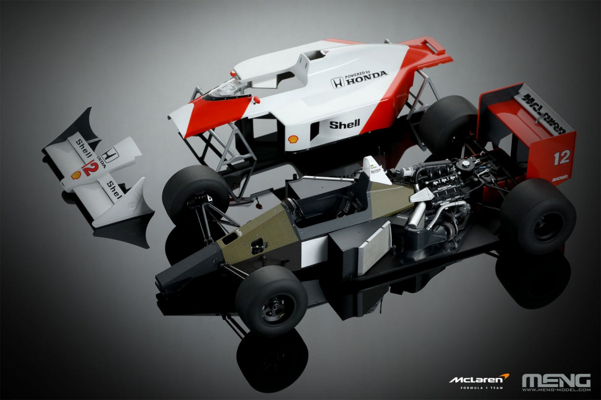 Meng Model RS-005 McLaren MP4/4 1988 (Pre-Colored Edition) 1/12 – zdjęcie 4