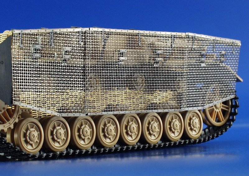 Eduard BIG3510 Pz. IV Ausf. J MESH SCHÜRZEN &amp;amp; ZIMMERIT TAMIYA 1/35 – zdjęcie 2