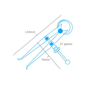 Modelcraft PDV6713-3 Inside Divider &amp;amp; Calipers (75mm) – imagen 2