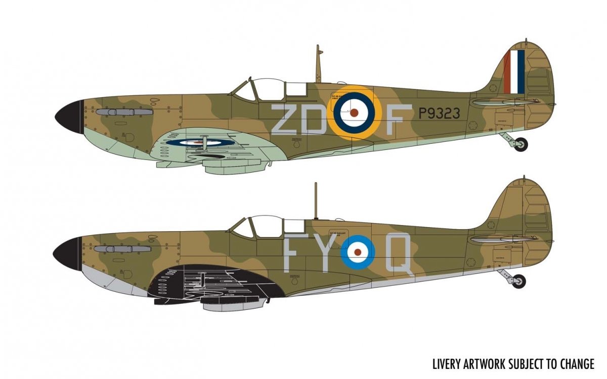 Airfix 05126A Supermarine Spitfire Mk.1a 1/48 – zdjęcie 2