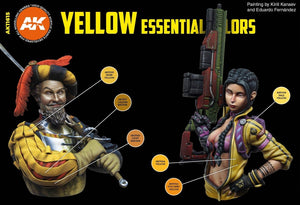 AK Interactive AK11615 YELLOW ESSENTIAL COLORS 3GEN SET 6x17 ml – image 3