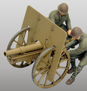 Fine Molds FM38 Imperial Japanese Army Artillery Type 41 75mm Mountain Gun 1/35 – zdjęcie 3