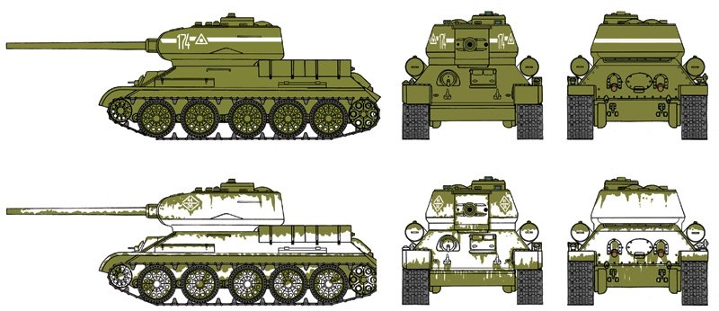 Italeri 7515 T-34/85 1/72 – image 2