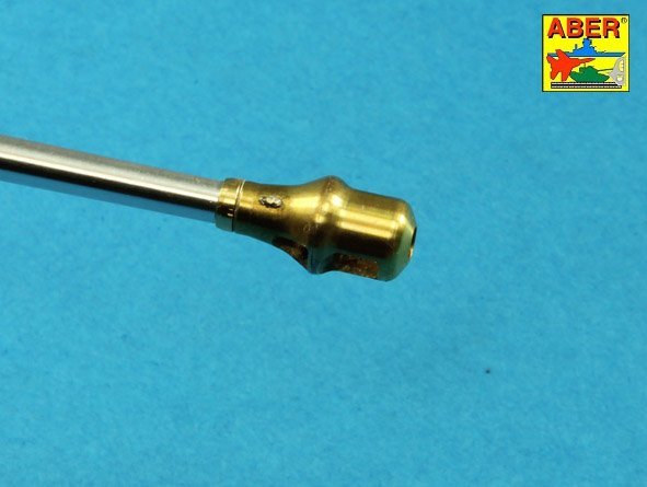 Aber 35L-215 Barrel for German 8,8cm Kw.K 43 (L/71) gun used on Tiger B Porsche turret-late for TAKOM model 1/35 – imagen 9