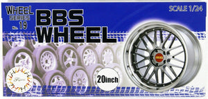 Fujimi 193601 Wheel 19 BBS Wheel 20 inch 1/24