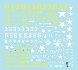 Star Decals 35-C1267 USMC M26 and M26A1 Pershing 1/35 – zdjęcie 3